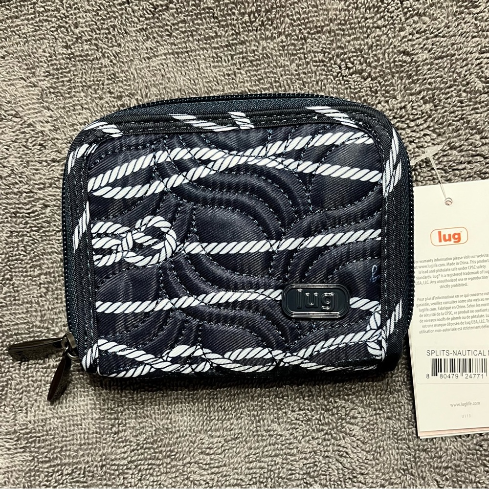 Lug Splits Compact RFID Wallet